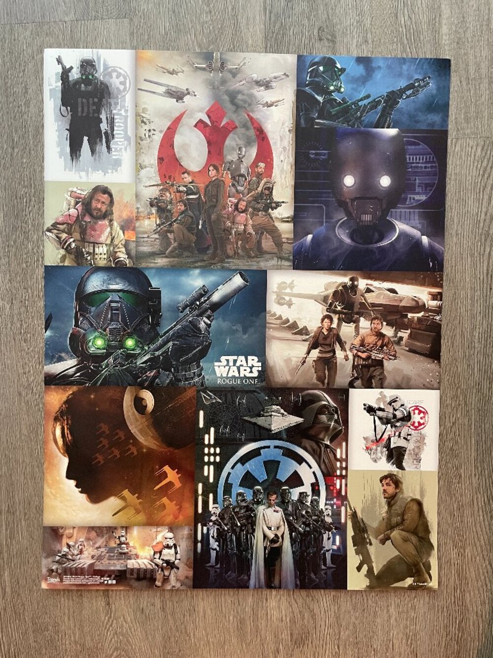 Star Wars Rogue One Collage Poster Trends International 18x24 Lucasfilm